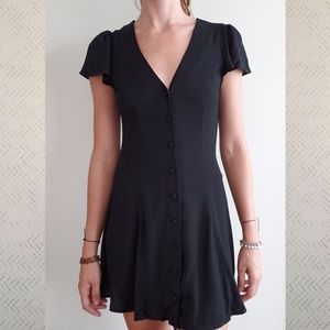 Reformation Black Dress